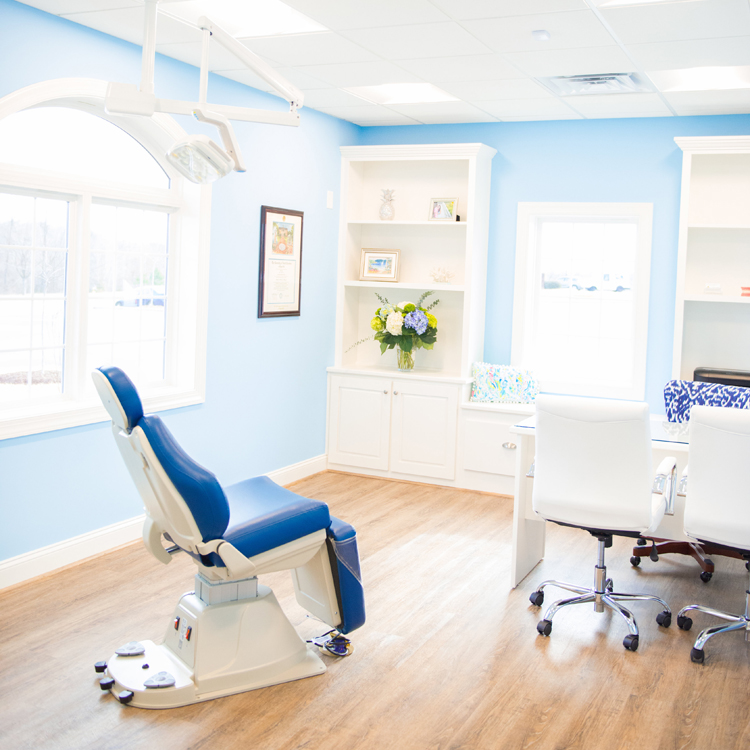 Roanoke Rapids Orthodontist Southern Smiles Orthodontics Consulting Room